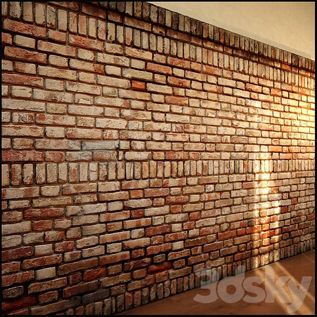 Brick wall 3DSMax File