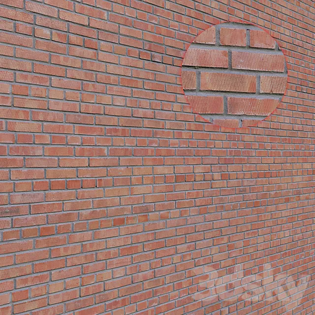 Brick Wall _8 3ds Max