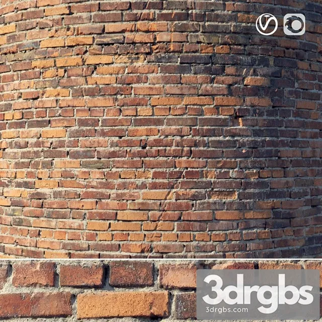 Brick Wall With Damage Material 3dsmax Download