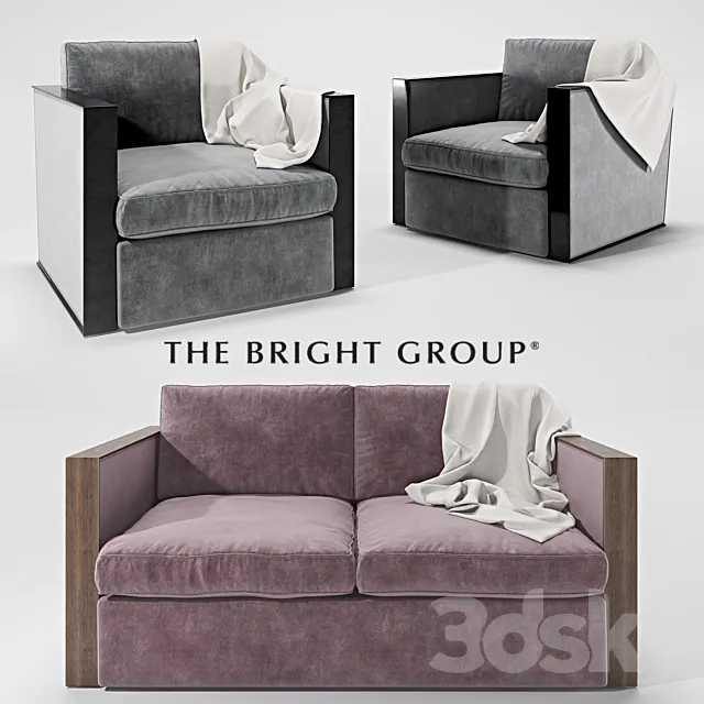 BRIGHT CHAIR – ANDREW Sofa _ BRIGHT CHAIR 3DSMax File