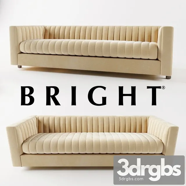 Bright Gray Sofa 3dsmax Download