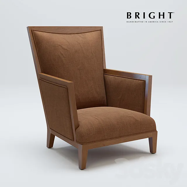 BRIGHT LORIN LOUNGE CHAIR PLAIN – MOD.7200DA 3DS Max Model