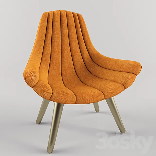 Brigitte Lounge Chair 3DSMax File