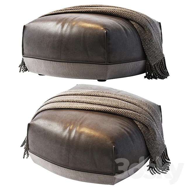Brioni Medium Pouf 3ds Max