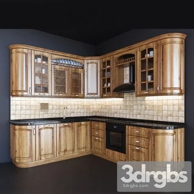 Bristol Kitchen Cabinet 3dsmax Download
