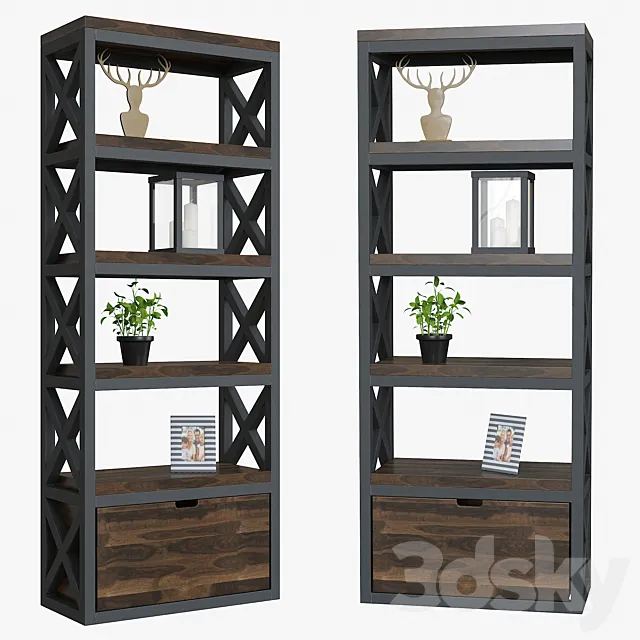 BRISTOL shelving 3DS Max Model