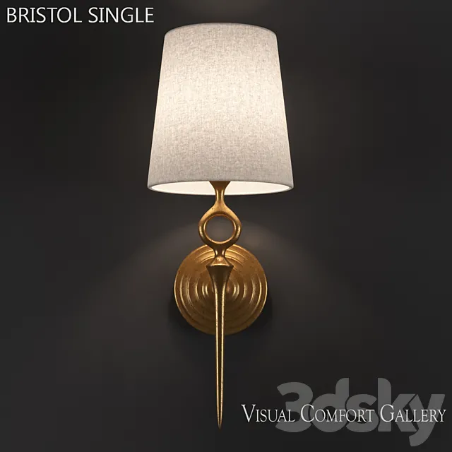 Bristol single VISUAL COMFORT GALLERY 3DS Max Model