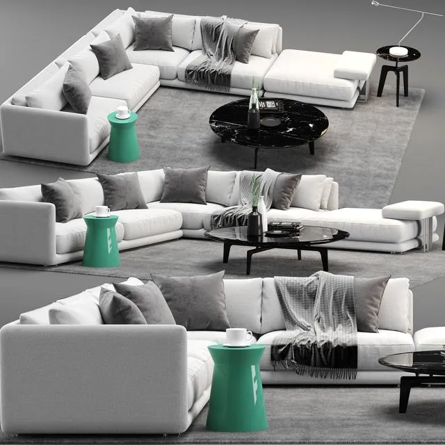 Bristol Sofa Poliform 3dsMax Model