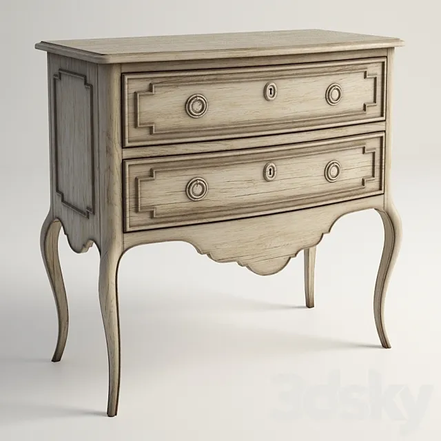 Brittany Drawer Chest MN5428 3DSMax File
