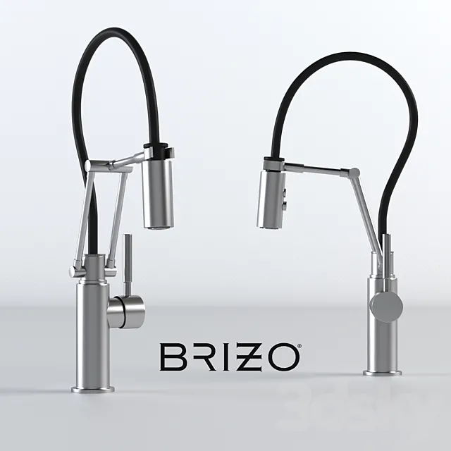 Brizo Solna Articulating Kitchen Faucet 3ds Max