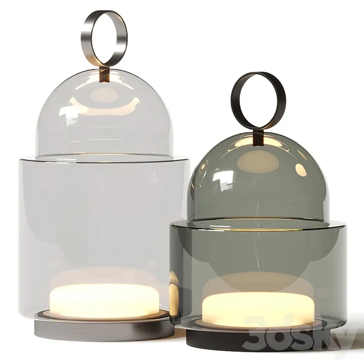 Brokis Dome Nomad Table Lamps 3DS Max