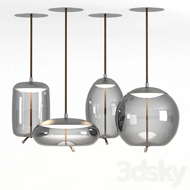 Brokis Knot Pendant Lamps 3ds Max