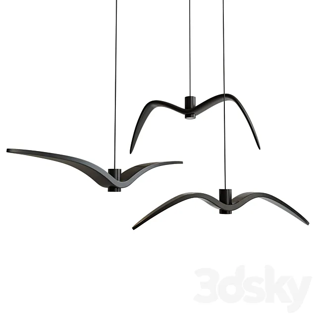 BROKIS NIGHT BIRDS 3ds Max