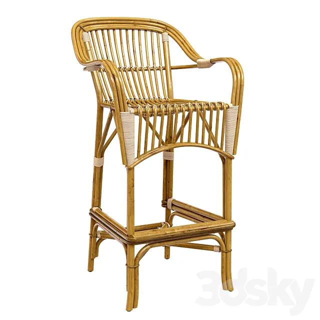 Brookhaven Barchair Lincoln brooks 3DS Max Model