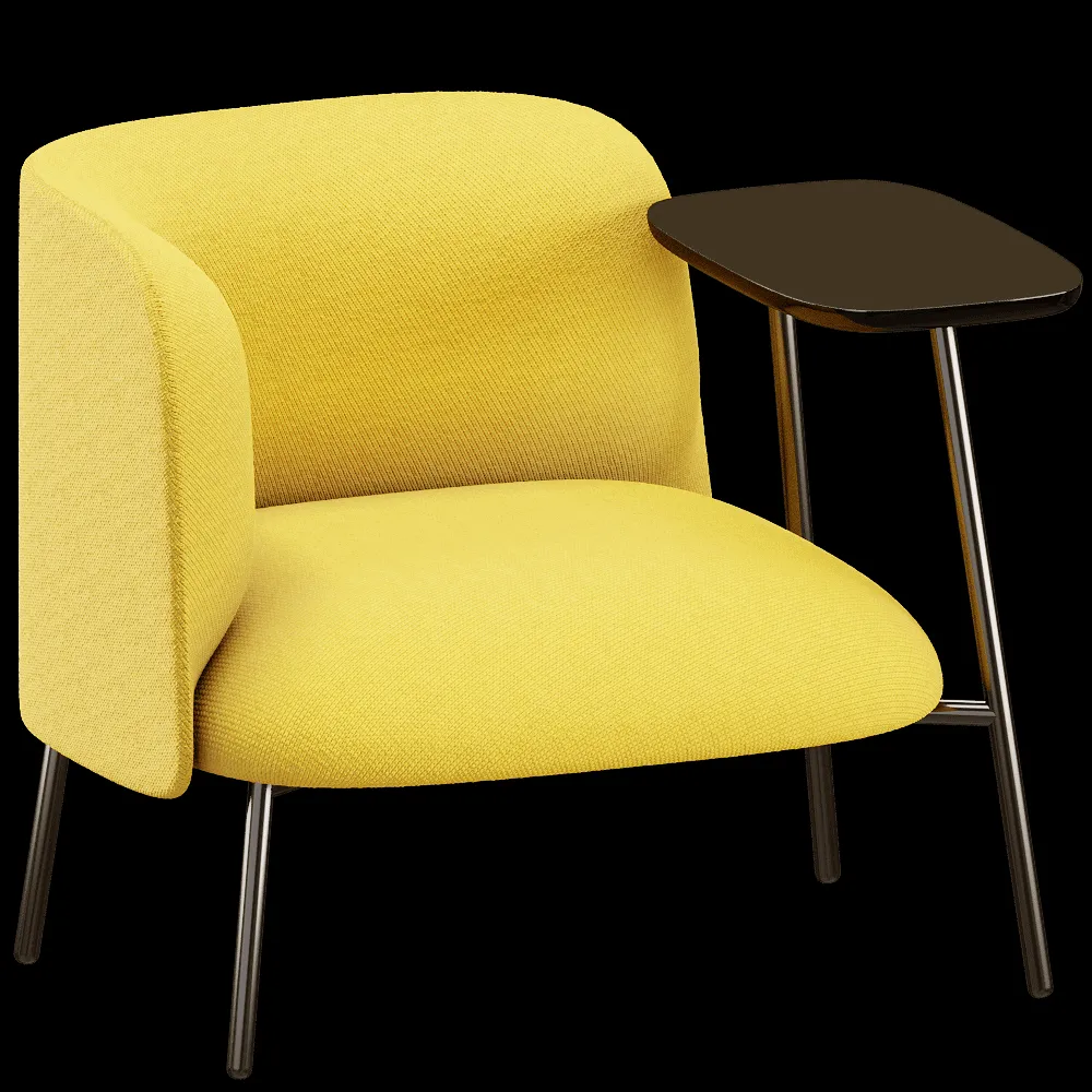 Bross – Lounge armchair with table SIT 2100 3ds Max
