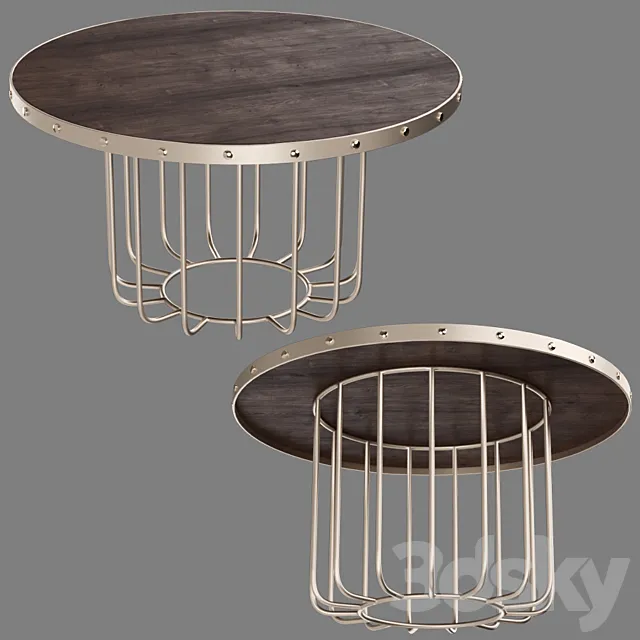 Broxbourne coffee table 3DS Max Model