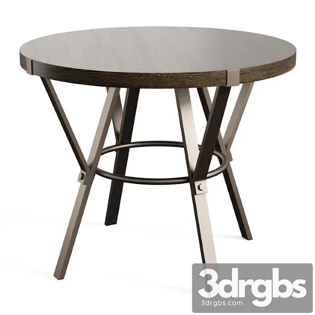 Bruce Counter Height Iron Dining Table 3dsmax Download