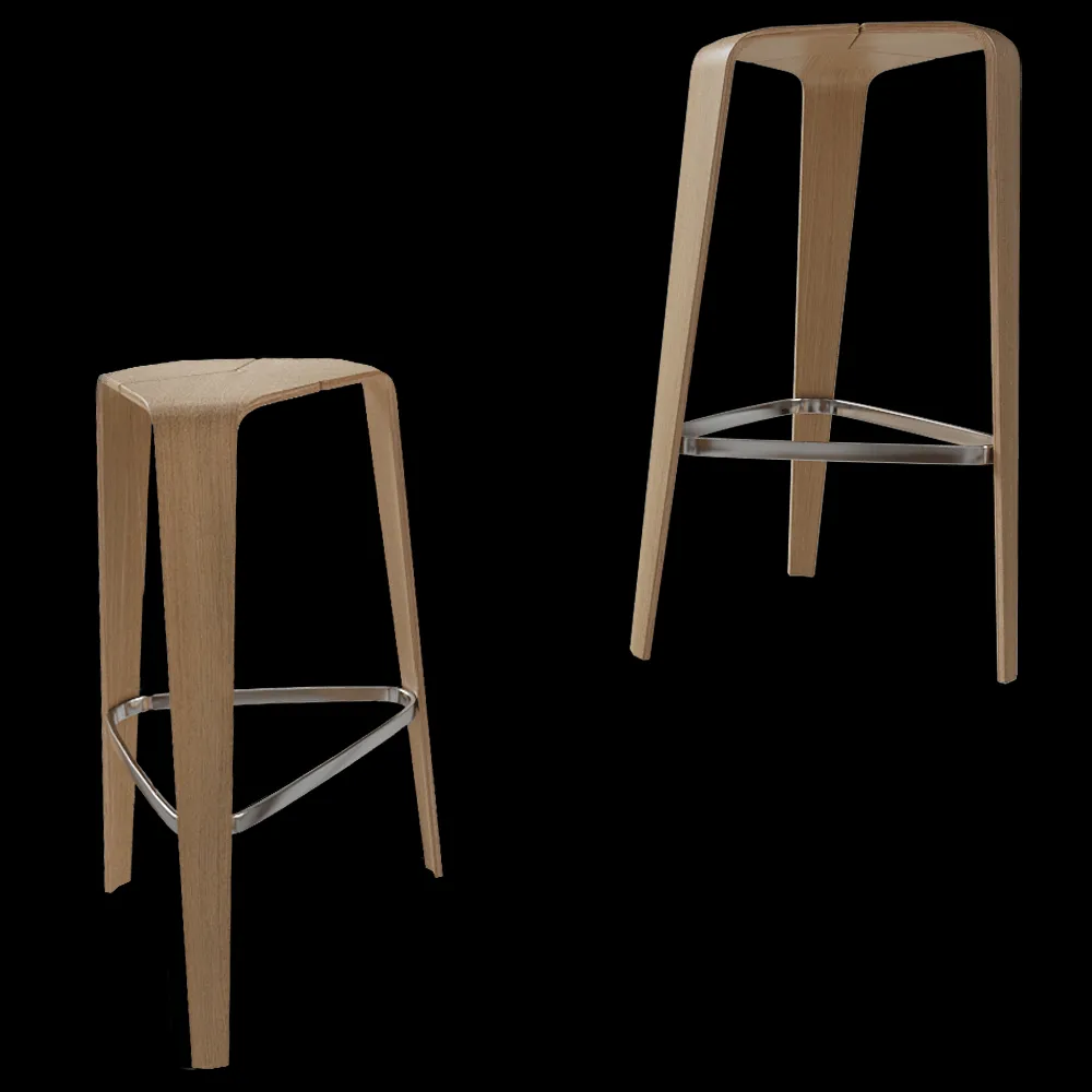 Brunner – Barstool hoc 3ds Max