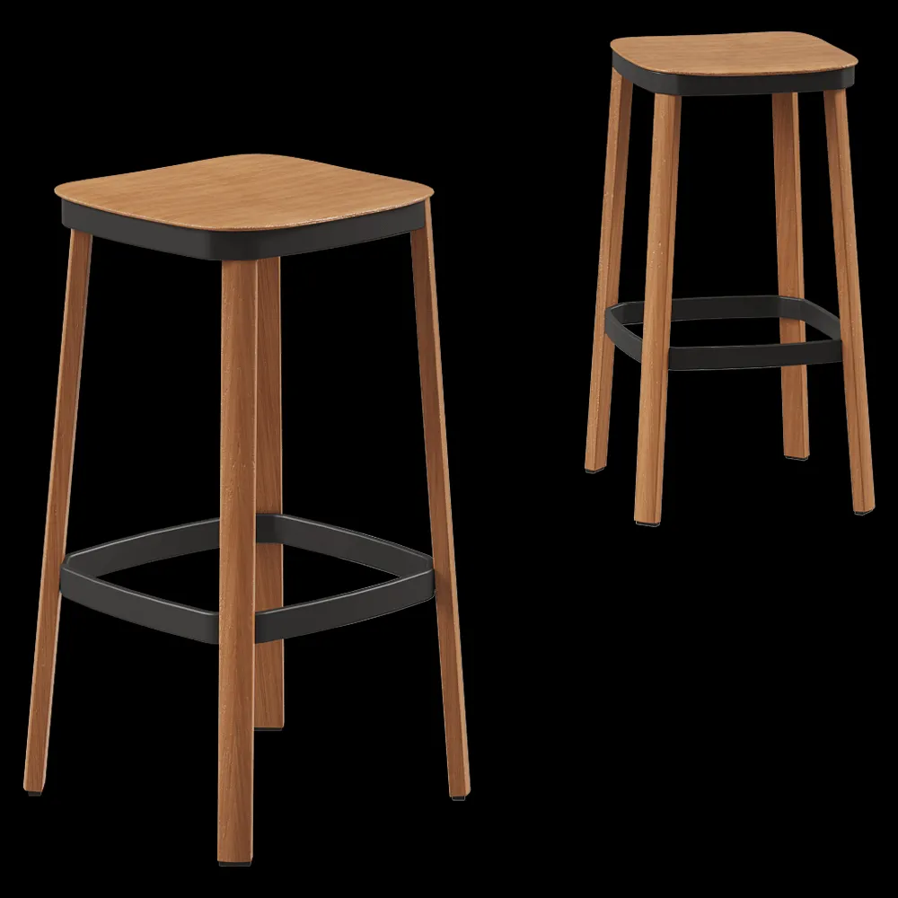Brunner – Barstool Nate 2 3ds Max