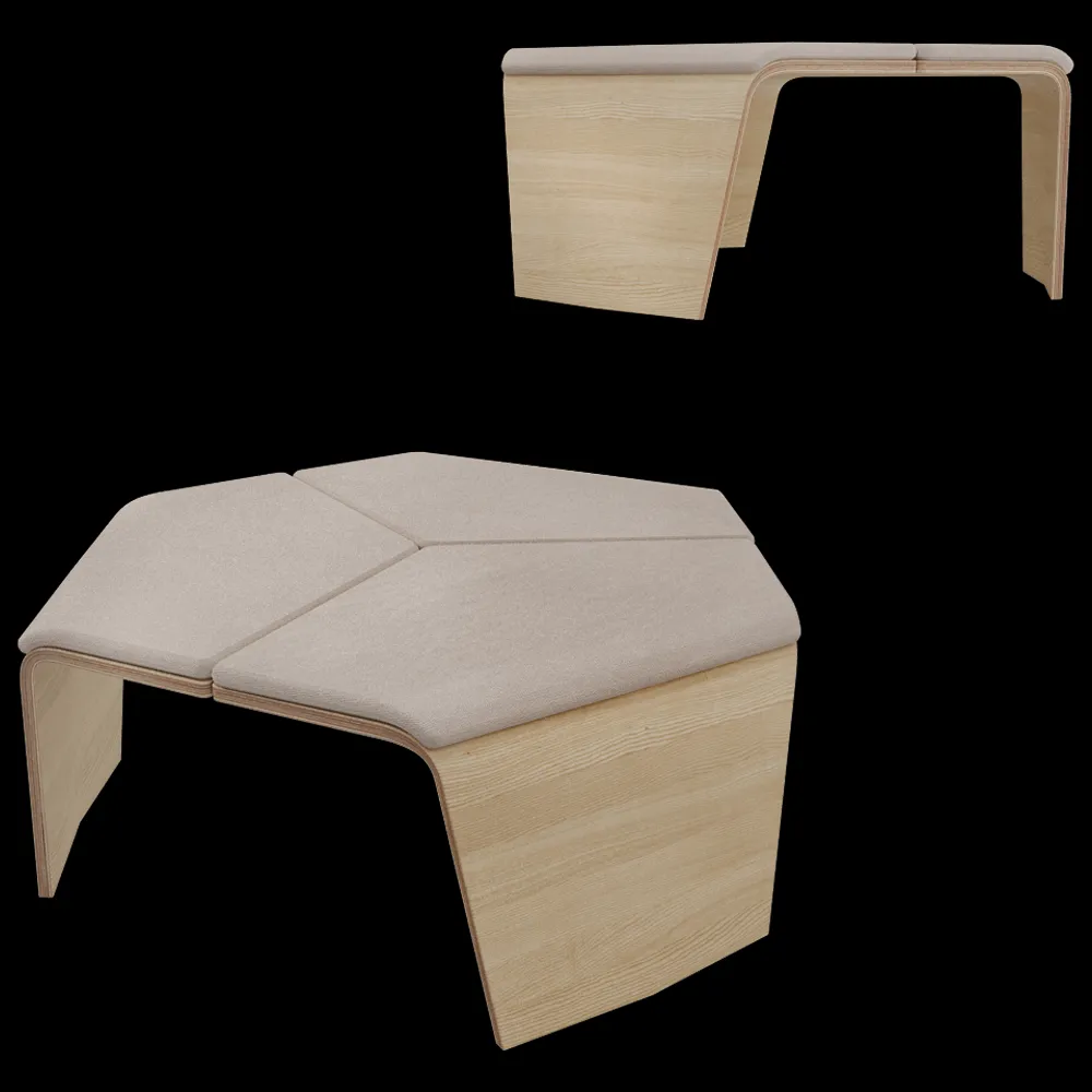 Brunner – Bench hoc 3ds Max