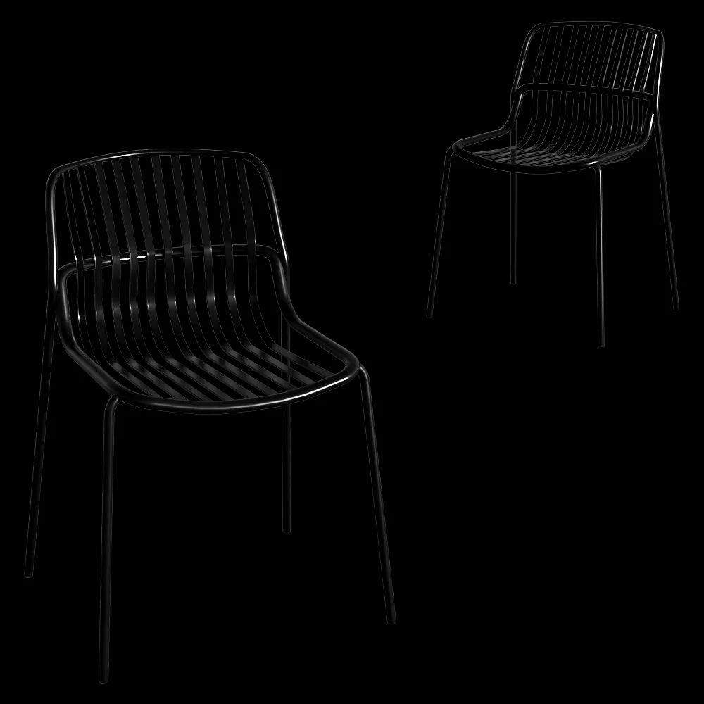 Brunner – Chair crona steel 3ds Max