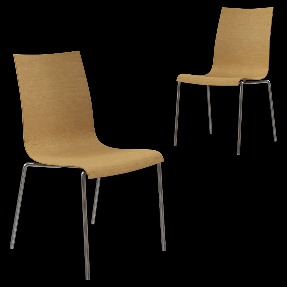 Brunner – Chair fina Wooden 3ds Max