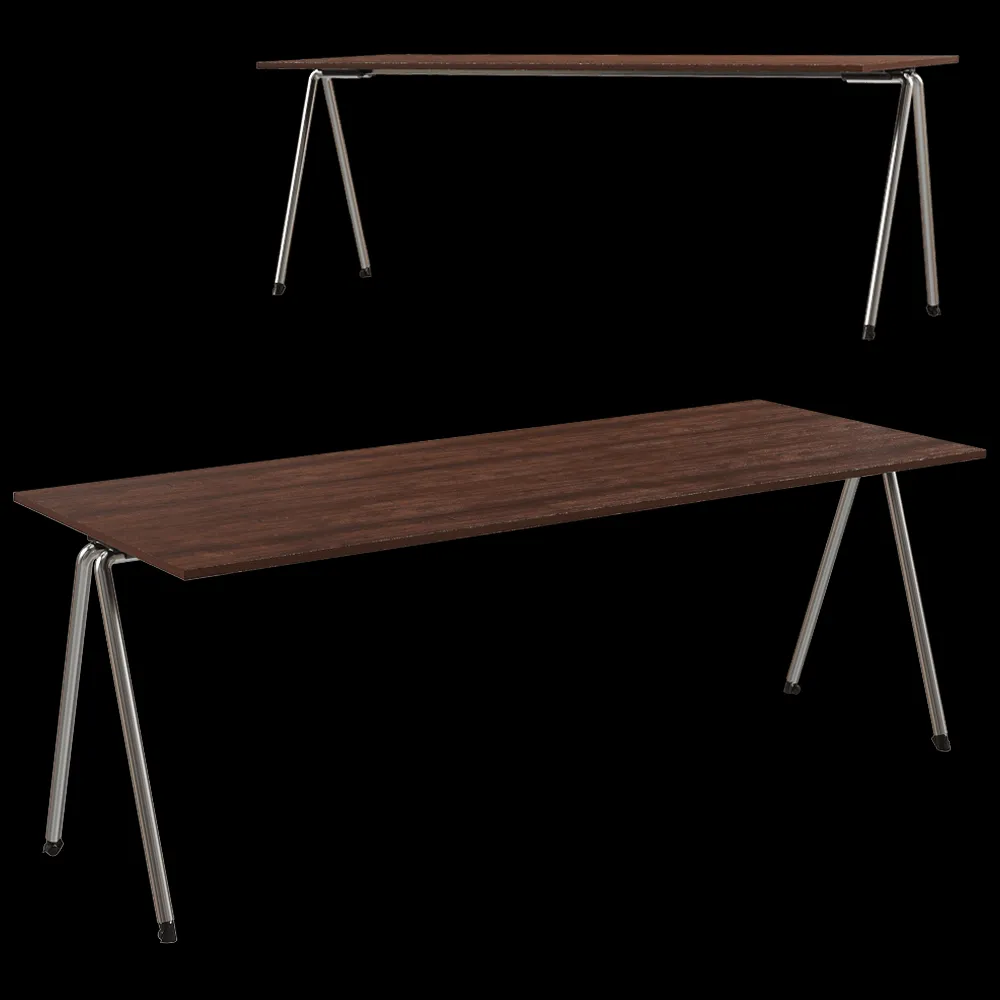 Brunner – Table Basic row Stacking 3ds Max