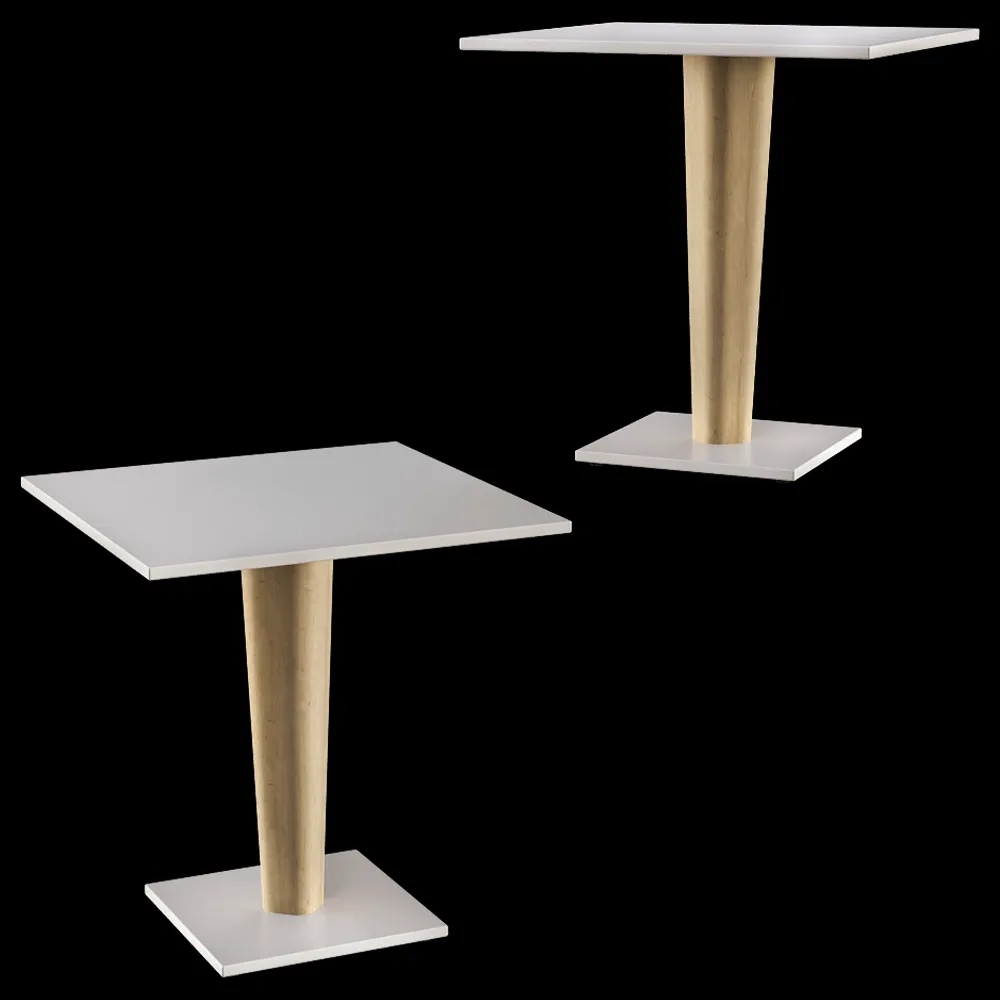 Brunner – Table Due Bistro 3ds Max