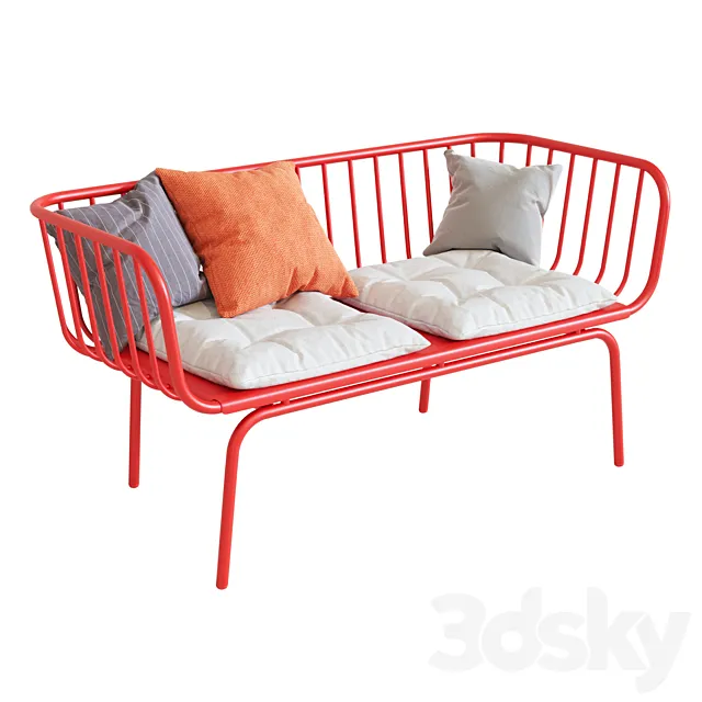 BRUSEN Sofa by IKEA 3ds Max