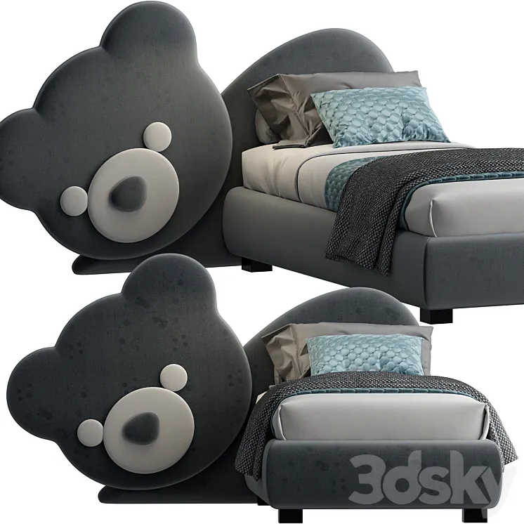 Bside_Ted bed 3DS Max