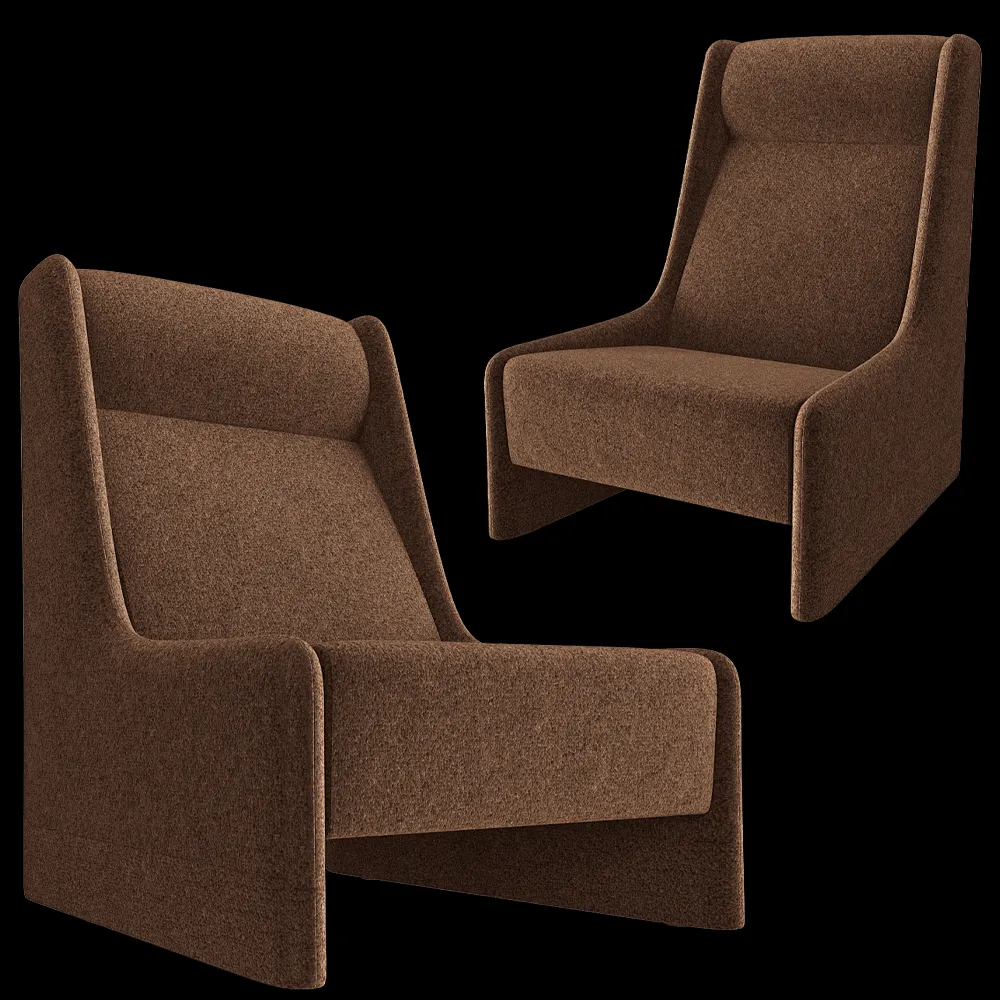 B&T Design – Armchair Jasper 3ds Max