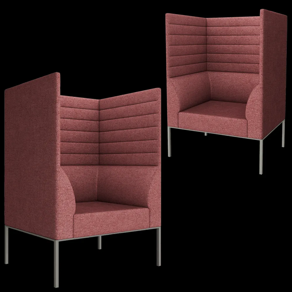 B&T Design – Armchair Noda 3ds Max