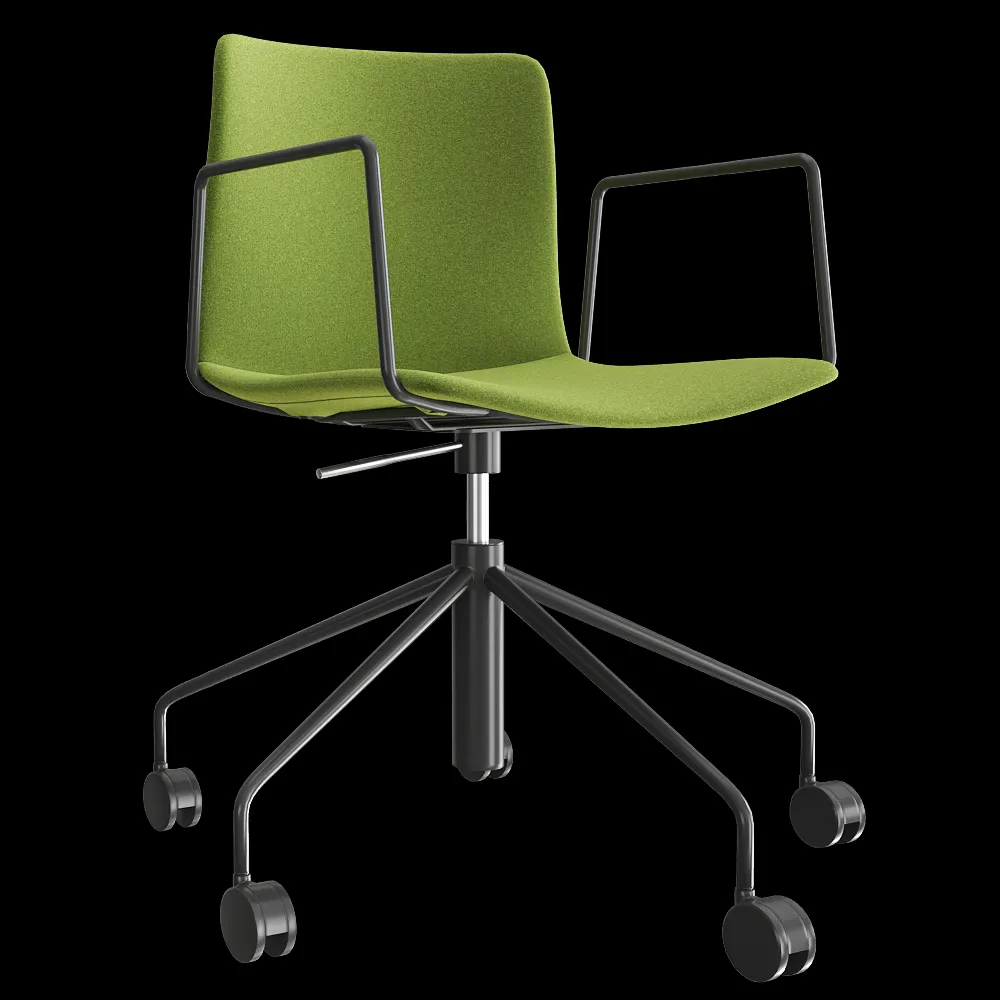 B&T Design – Chair Rest Office 5 Prong 3ds Max