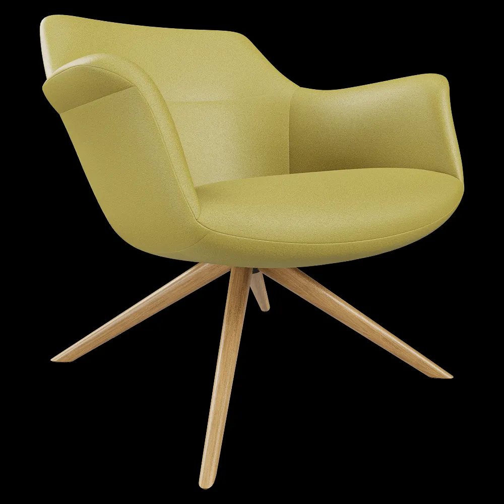 B&T Design – Lounge chair Rego 3ds Max