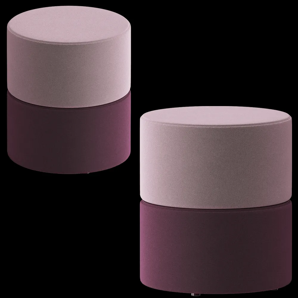 B&T Design – Pouf Roller 3ds Max