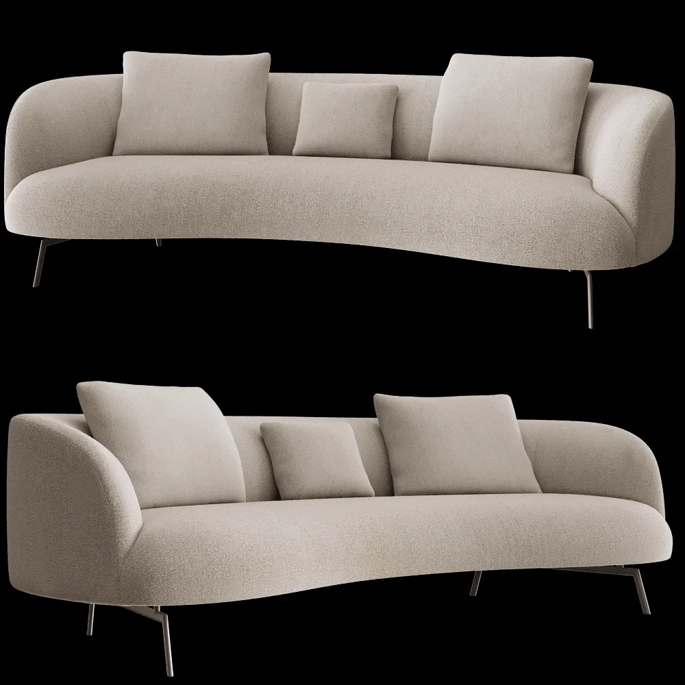 B&T Design – Sofa Zen 3ds Max