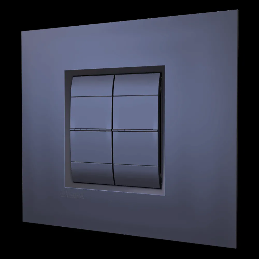 Bticino – Living light Air 2 modules 3ds Max