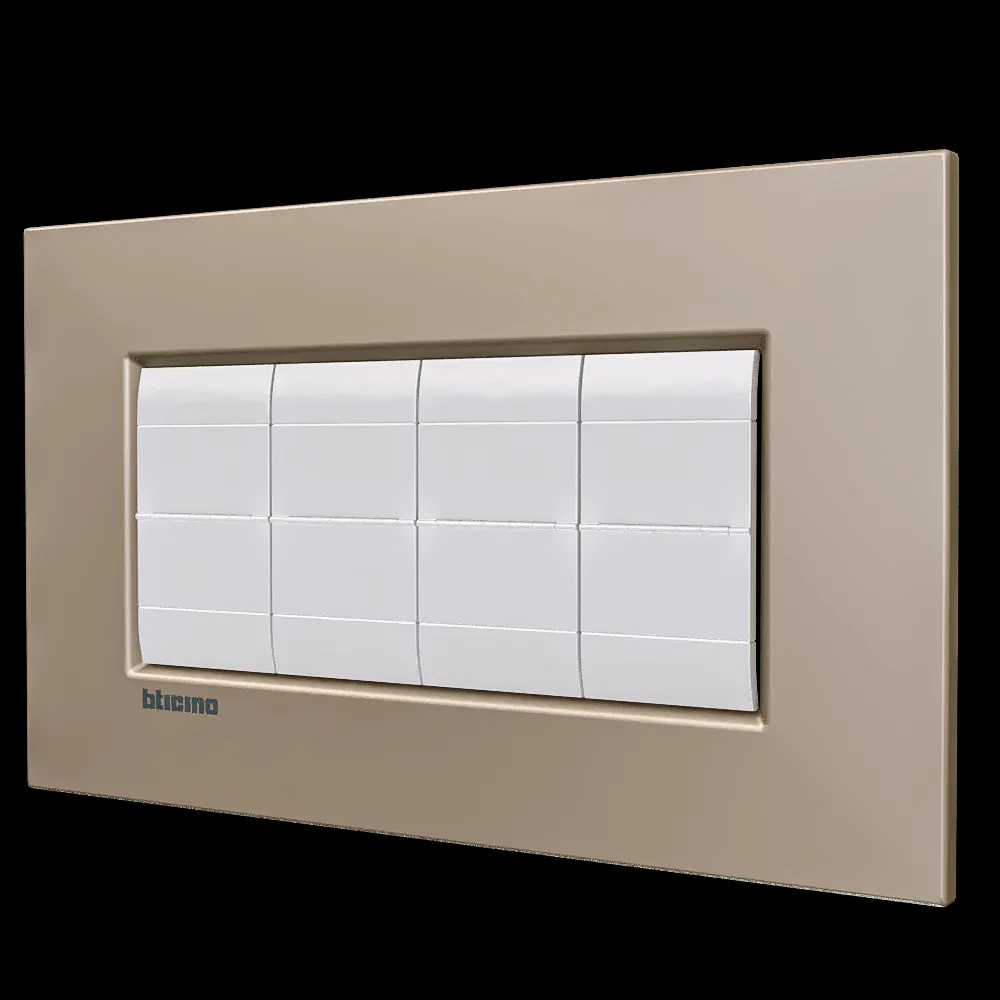 Bticino – Living light Air 4 modules rectangular 3ds Max