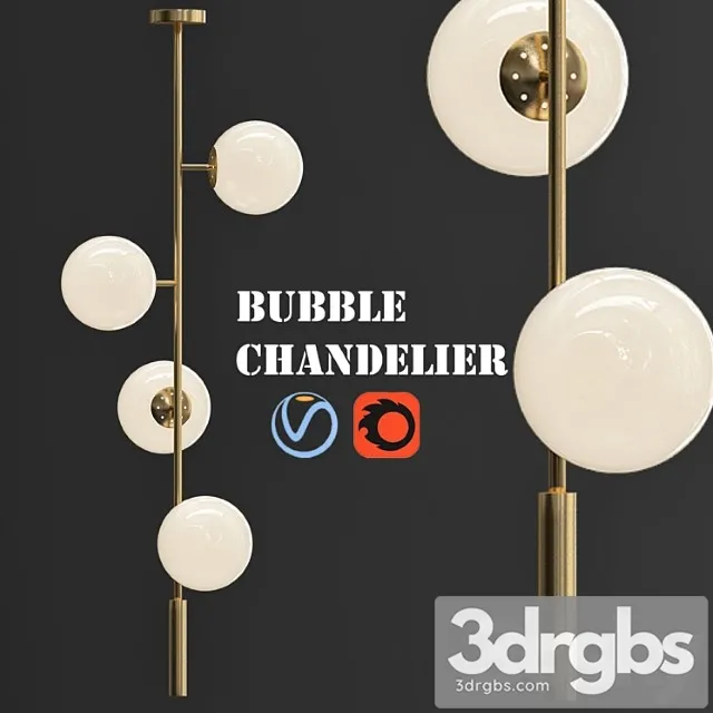 Bubble Chandelier Vertical 3dsmax Download