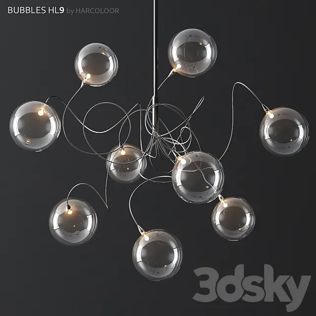 Bubbles HL9 by Harcoloor 3DS Max Model