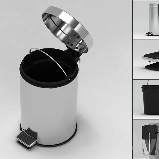 Bucket with pedal 3DSMax File