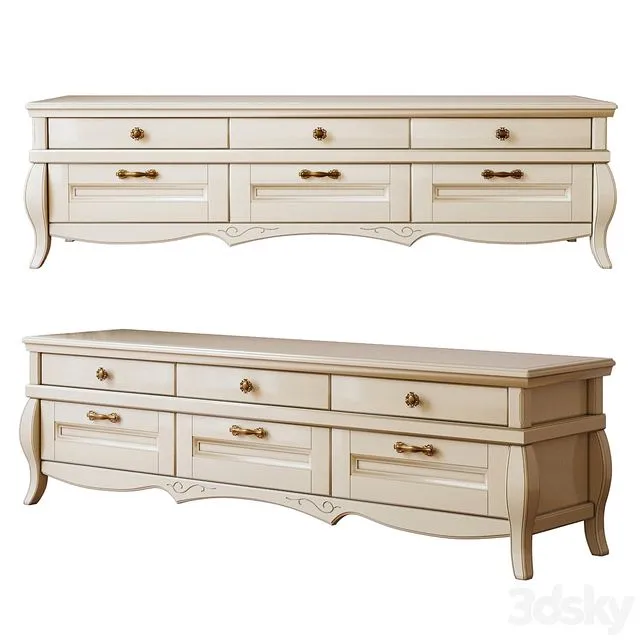 BUCZYNSKI stand tv-1. Collection Cleopatra 3dsMax Model