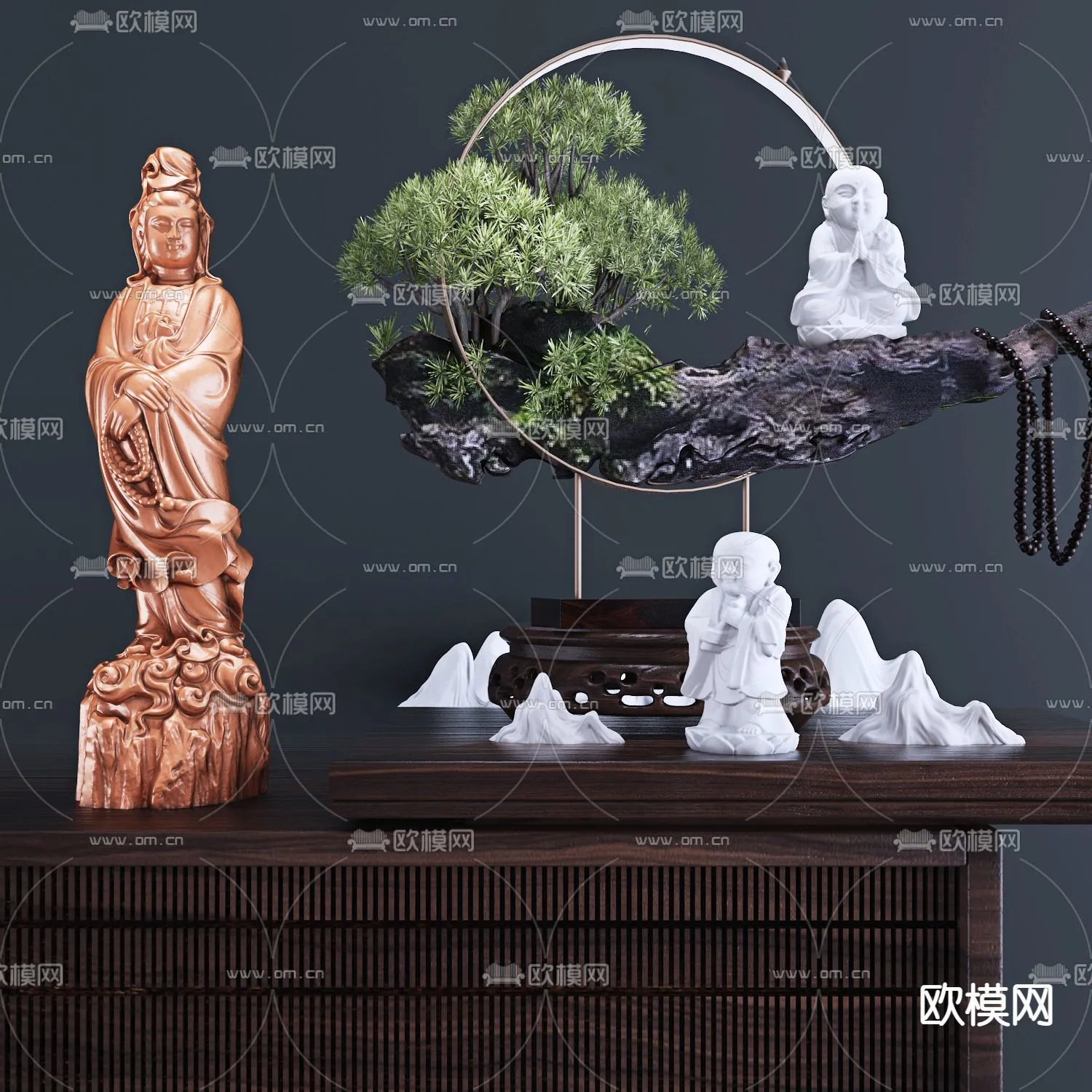 Buddha 3D Model for Decoration – Interior Design – 006