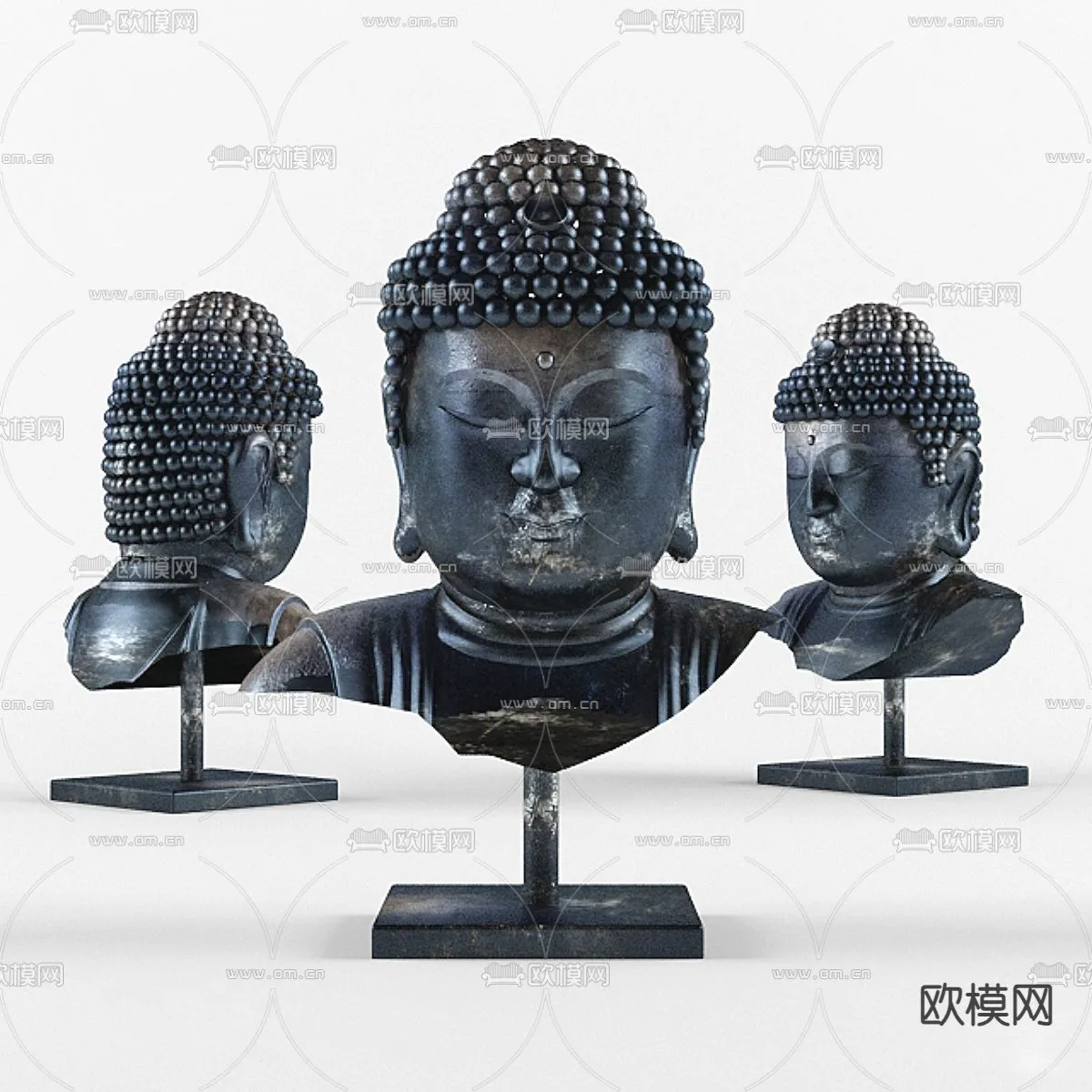 Buddha 3D Model for Decoration – Interior Design – 017