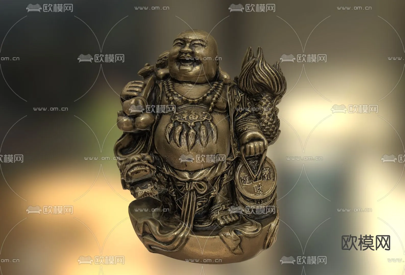 Buddha 3D Model for Decoration – Interior Design – 029