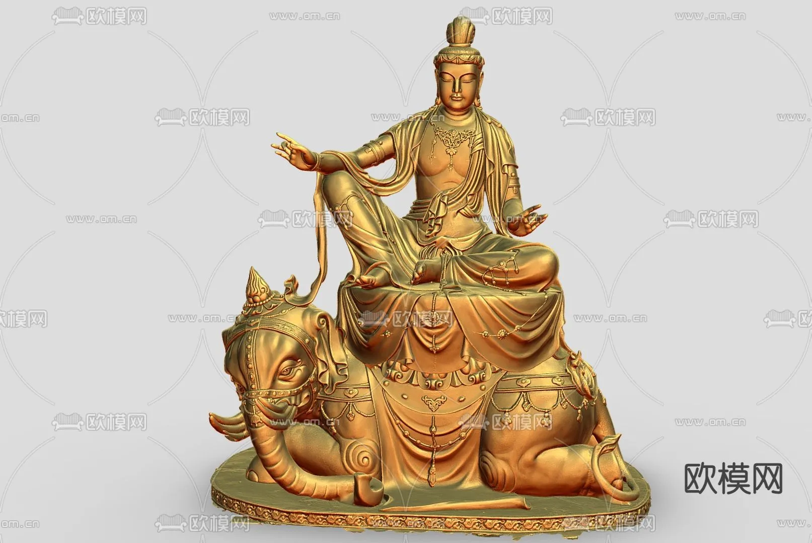 Buddha 3D Model for Decoration – Interior Design – 031