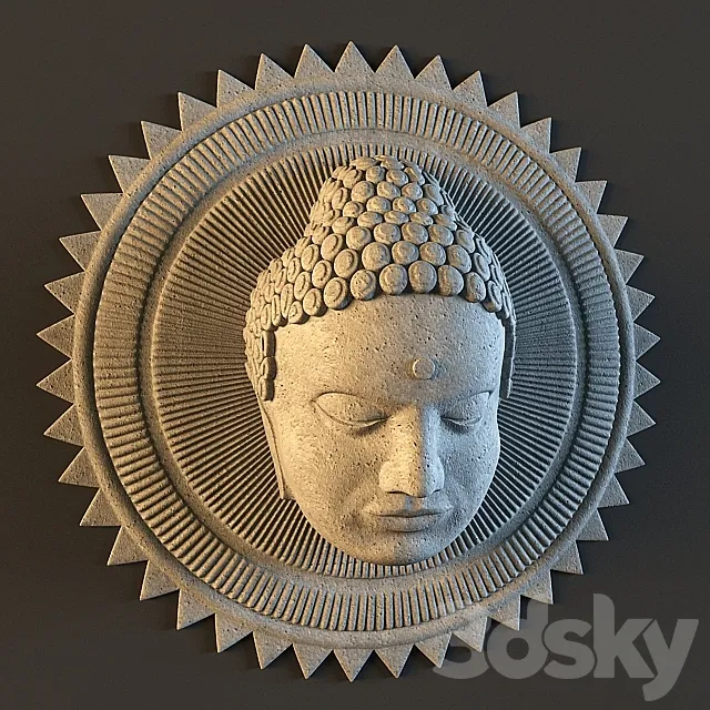 Buddha 3ds Max