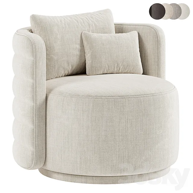 Buddy Armchair by Dontone 3ds Max