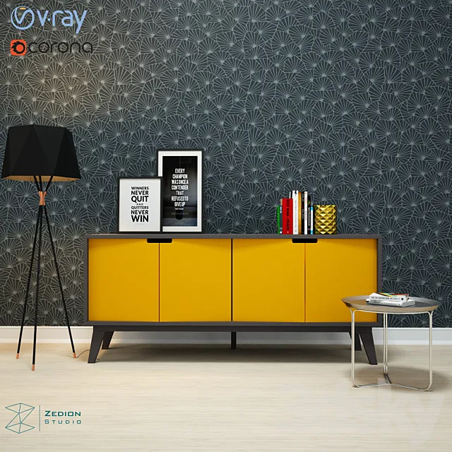 BUFFET VERTEX 3ds Max