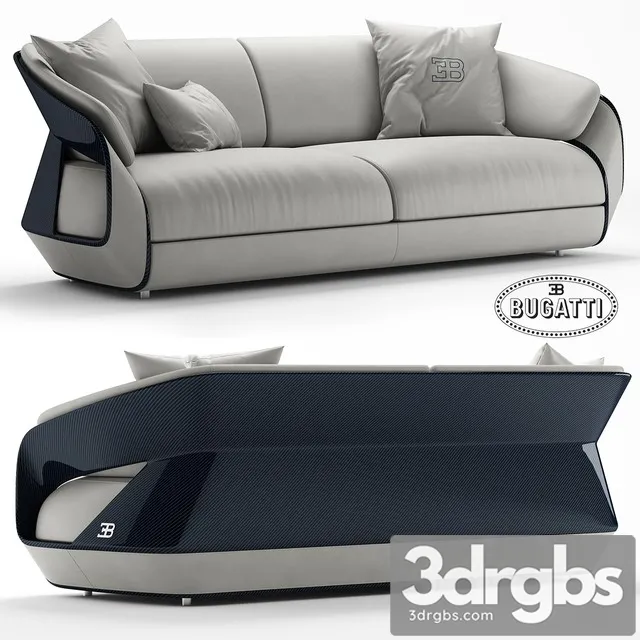 Bugatti Home Royal Sofa 3dsmax Download